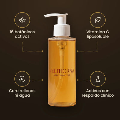 16 botánicos activos, Vitamina C liposoluble, cero rellenos ni agua
